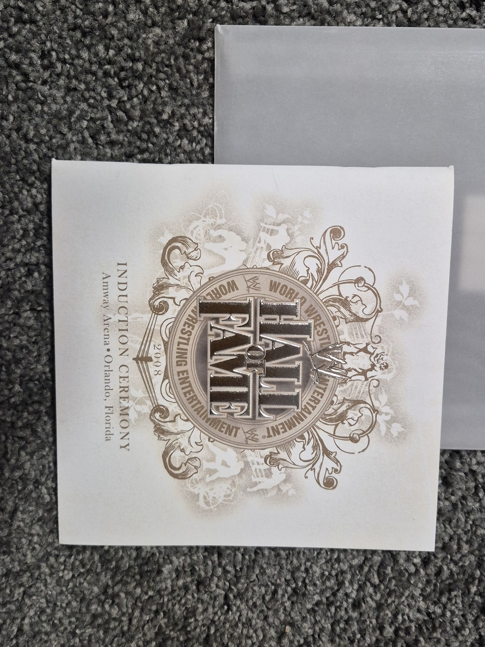 Hall of Fame Induction Ceremony Program -